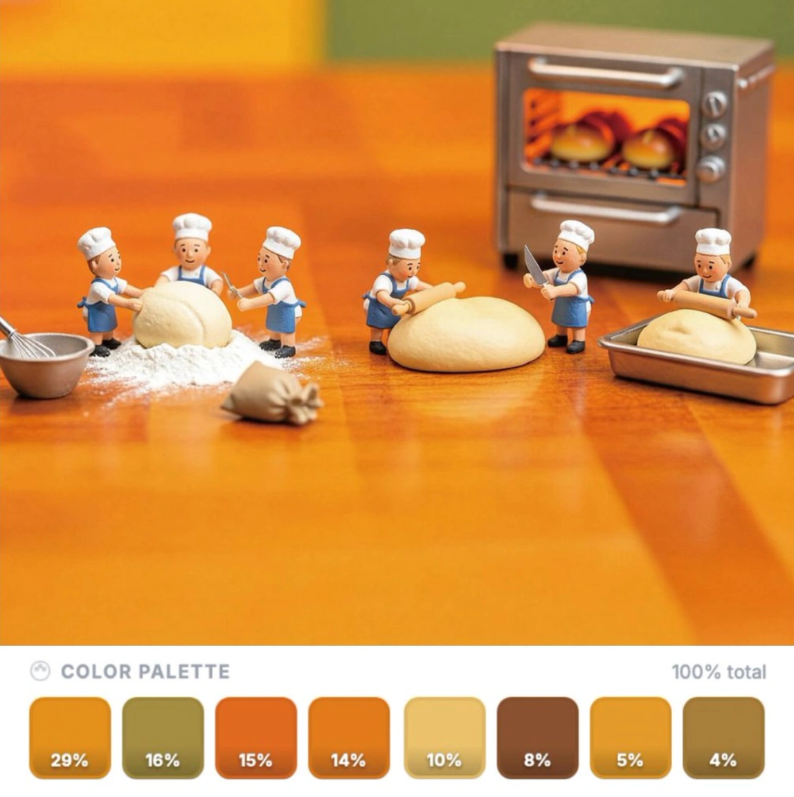 Wan 2.7 Image precise color palette control - extracting and matching exact HEX colors from reference images